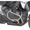 KAPPA KN5143SL ochranné rámy motora (dolné) BMW R 1300 GS 24-25 strieborné