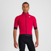 Sportful Fiandre Pro cyklistická bunda s kr. rukávom, tmavoružová Veľkosť: L