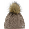 Dámska zimná čiapka Eisbär Nelia Lux MÜ - beigemele/real uni