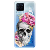 Odolné silikónové puzdro iSaprio - Pretty Skull - Realme 8 / 8 Pro