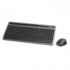 HAMA 182685 set bezdrôtovej multimediálnej klávesnice a myši KMW-600, antracito