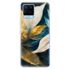Odolné silikónové puzdro iSaprio - Gold Petals - Realme 8 / 8 Pro