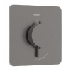 Hansgrohe Ecostat Comfort Q - Termostatická batéria pod omietku, kefovaný čierny chróm 33712340