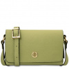 Kožená crossbody kabelka Biscuit - Tuscany Leather Farba: Lime Green