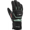 Detské lyžiarske rukavice Leki Griffin 3D Junior - black/dusty green 7.0