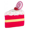 Dekorácia MagicHome Vianoce Candy Line, koláčik, ružový, závesný, 13x9x15 cm