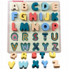 DREVENÉ PUZZLE VZDELÁVACIA ABECEDA VEĽKÉ PÍSMENKÁ