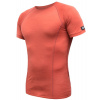 SENSOR MERINO ACTIVE pánské triko kr.rukáv terracotta - L
