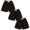 Styx 3pack detské trenky klasická guma (3J0960) čierne
