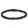 REBEL & ROSE náramok Variations All-Black RR-60107-B