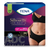 TENA Silhouette Plus Low Waist Black M čierne dámske naťahovacie inkontinenčné nohavičky 1x12 ks
