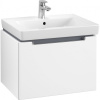VILLEROY & BOCH Subway 2.0 závesná skrinka pod umývadlo, 1 zásuvka, 587 x 454 x 420 mm, White Matt, A68710MS