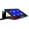 Chladiaca podložka EVOLVEO Ania 9 RGB, nastaviteľný podstavec pre notebook (ANIA9)