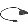 Prepínač 3x HDMI-1x HDMI CABLETECH ZLA0310