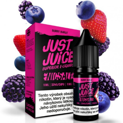 e-liquid 10ml Just Juice SALT Berry Burst - 20mg 20mg 20mg