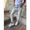Dámske jeans baggy svetlo šedej Hart - L