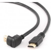 Gembird HDMI- HDMI v.1.4 male-male kábel (pozlátené kon.) 1.8m s 90° konektorom CC-HDMI490-6