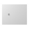 POLYSAN TRENECA sprchová vanička z liateho mramoru s možnosťou úpravy rozmeru 110x90cm, biela matná