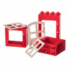 LW Toys Kreatívny set okna a dvere 3 ks KOCKY 1,5+