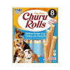 Churu Dog Rolls Chicken with Cheese wraps 8 x 12 g