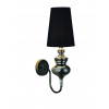 Nástenné svietidlo AZZARDO BAROCO Wall black AZ0062