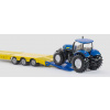 Siku Super - Ťahač s vlekom a 2 traktory New Holland 1:87