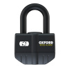 zámek U profil BIG BOSS ALARM, OXFORD (integrovaný alarm, průměr čepu 16 mm, černý) M005-474