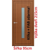 Soft Vchodové plastové dvere Hana 95x215 cm - Akce!