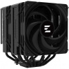 Zalman chladič CPU CNPS14X DUO Black / dual tower / 120mm ventilátor / 6x heatpipe / PWM / výška 159mm / pro AMD i Intel