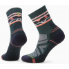 SMARTWOOL Dámske ponožky W HIKE LIGHT CUSHION ZIG ZAG VALLEY MID CREW twilight blue - modré Farba: Modrá, Veľkosť: S (34-37)