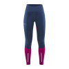 Dámske pančuchové nohavice Craft ADV Essence Wind Tights Blue with Pink L