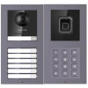 Hikvision DS-KD-IP-04-KCO IP sada, 5-7 tlačítek s přístupovou klávesnicí, čtečkou čipů a čtečkou otisků prstů