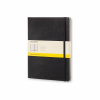 Zápisník Moleskine - tvrdé dosky, XL, štvorčekový - čierny