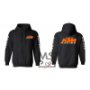 Mikina s motívom KTM Racing 2 S čierna (Moto mikina)