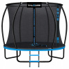 Záhradná trampolína Thunder 8 ft s vnútornou sieťou, nosnosť 150 kg, okrúhla