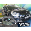Plexi, ofuky Citroen DS5 5D 2012 =>, 2ks predné
