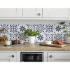 Samolepiaci PVC panel sivý Wall Tiles Jamila 15,25 x 15,25 cm