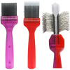 ActiVet Duo Plus Brush Tuffzapper Coater 2v1 - dva tvrdé štetce v jednom, pre hustú srsť s podsadou - malý 4,5 cm