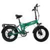 PVY Z20 Plus skladací elektrický horský bicykel - zelený