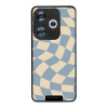 Lesklý kryt Mobiwear Glossy - Xiaomi Poco F6 5G - GA59G Modrá a béžová šachovnice (Mobiwear Glossy obal, pouzdro, kryt na mobilní telefon Xiaomi Poco F6 5G - GA59G Modrá a béžová šachovnice)