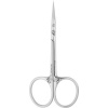 Nůžky na nehtovou kůžičku se zahnutou špičkou Exclusive 21 Type 1 Magnolia (Professional Cuticle Scissors with Hook) - STALEKS