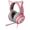 RAZER sluchátka Kraken Kitty, USB Headset, Chroma, Quartz / růžová RZ04-02980200-R3M1