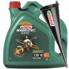 Castrol Magnatec Diesel 10W-40 B4 4L + Funnel Oil (Castrol Magnatec Diesel 10W-40 B4 4L + Funnel Oil)