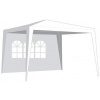 bočné steny pre párty stan happy green 3x3m white - s oknom