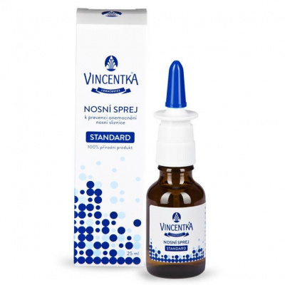 Vincentka Nosový sprej Standard 25ml