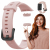 Remienok ChronSmarta pre smart hodinky Huawei Band 6, vymeniteľný náramok ružový, 22 mm