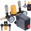 KOMPLETNÝ TLAKOVÝ SPÍNAČ PRE KOMPRESOR PM-KO-24T 50T-V2 12BAR 230V