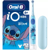 Oral-B iO Kids Disney Stitch with Travel Case Detské Rotujúca kefka na zuby Modrá (931564)