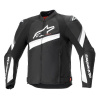 ALPINESTARS bunda T-GP PLUS R 4, ALPINESTARS (černá/bílá, vel. L)