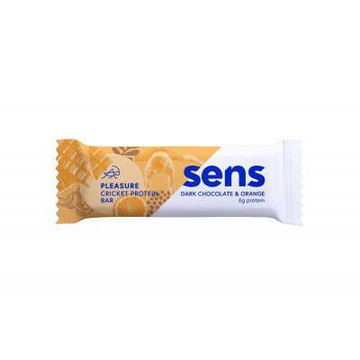 Sens Pleasure proteín bar tmavá čokoláda a pomaranč 40 g
